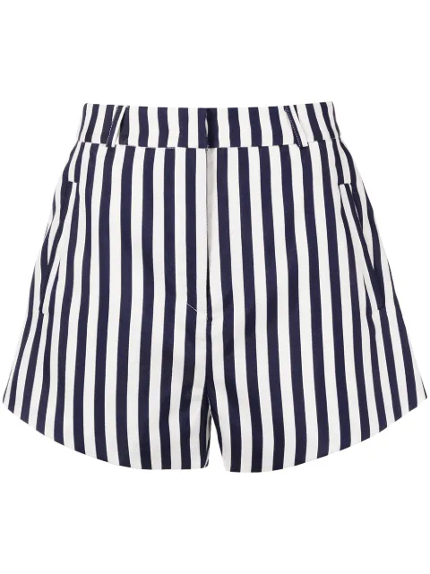 Macgraw Poppy striped shorts Blue P014S