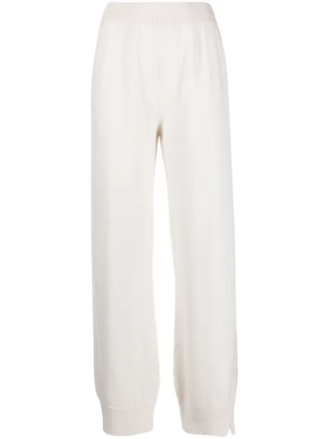 Barrie tapered-leg cashmere trousers Neutrals C159698