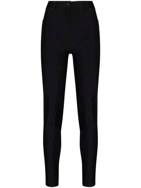TOM FORD Glossy skinny jeans Black PAJ098JEX017