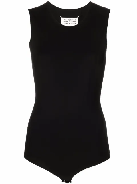 Maison Margiela four stitch logo bodysuit Black S51NA0092S23976