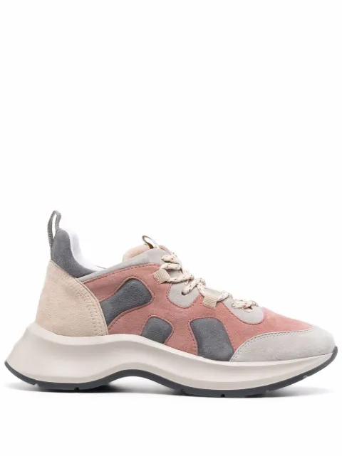 Hogan H585 colour-block sneakers Grey HXW5850DU70CR0