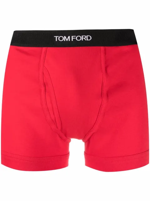 TOM FORD logo waistband boxers Red T4LC31040