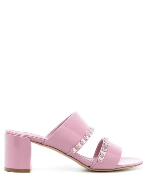 Ferragamo slip-on sandals Pink 744736
