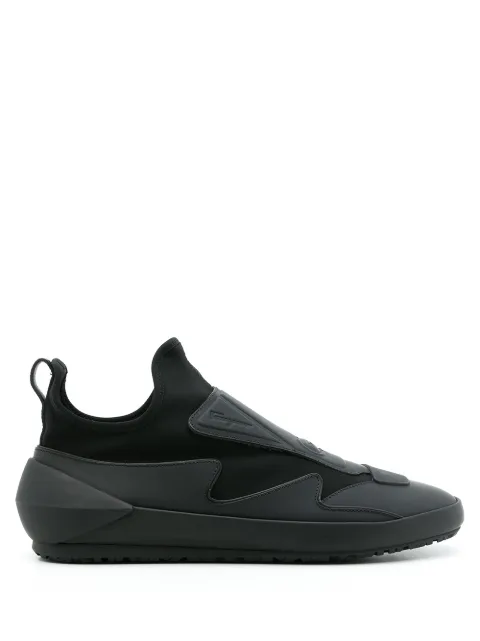 Ferragamo panelled slip-on sneakers Black 748320