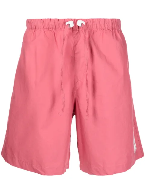 ROMEO HUNTE crinkled drawstring-waist shorts Pink SS21SH43