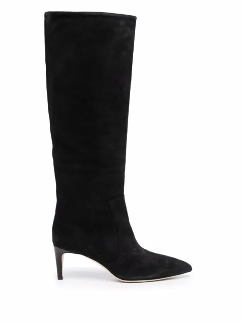 Paris Texas pointed-toe stiletto-heel boots Black PX504XV003