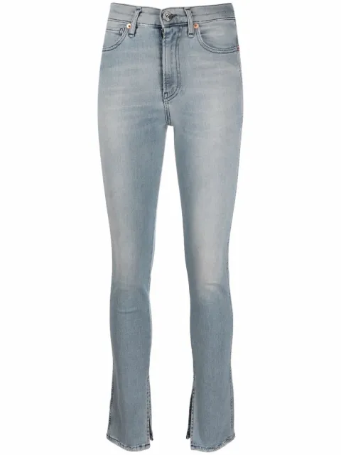 3x1 slit-hem skinny jeans Blue WP029986