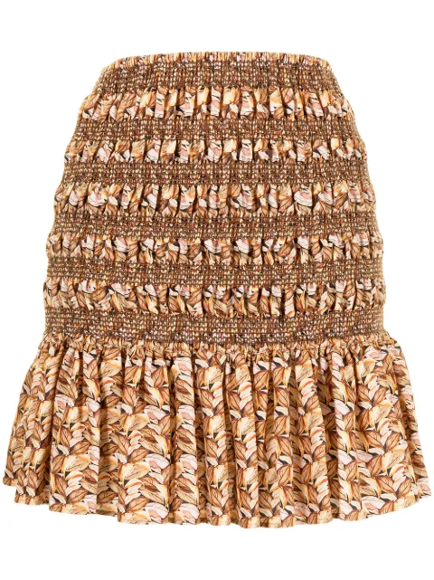Acler Kyle skirt Brown AS210756S