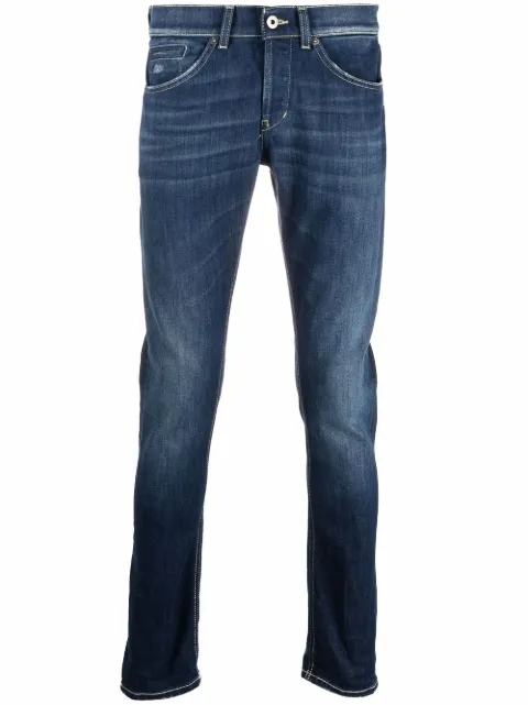 DONDUP mid-rise slim-fit jeans Blue UP232DS0107UGF9