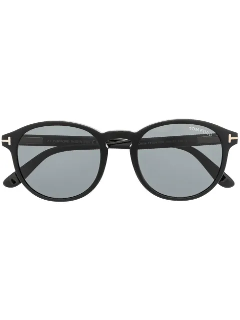TOM FORD Eyewear round-frame design sunglasses Black FT08345
