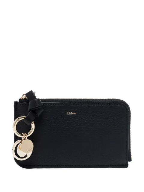 Chloé Alphabet leather purse Black CHC21WP944F57