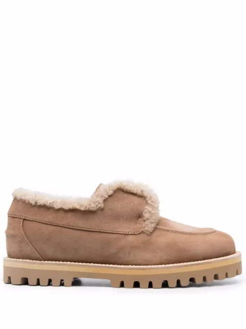 Le Silla Yacht suede loafers Neutrals 5182T020M1MMPOW