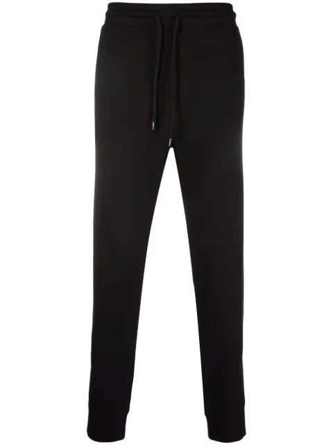 C.P. Company drawstring-waist cotton track trousers Black 20CMSP066A005086W999