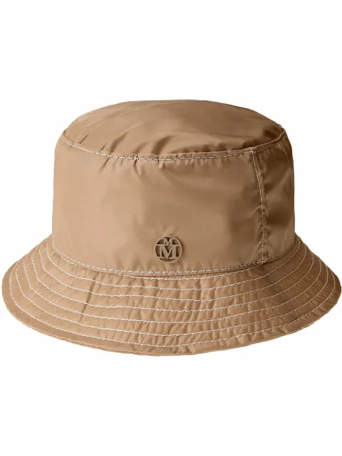 Maison Michel Jason foldable bucket hat Neutrals 2072039002