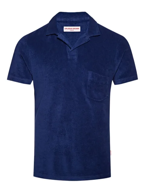 Orlebar Brown short-sleeved polo shirt Blue 274229