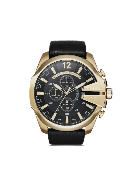 Diesel Dz4344 Mega Chief 51mm Black DZ434400QQQ