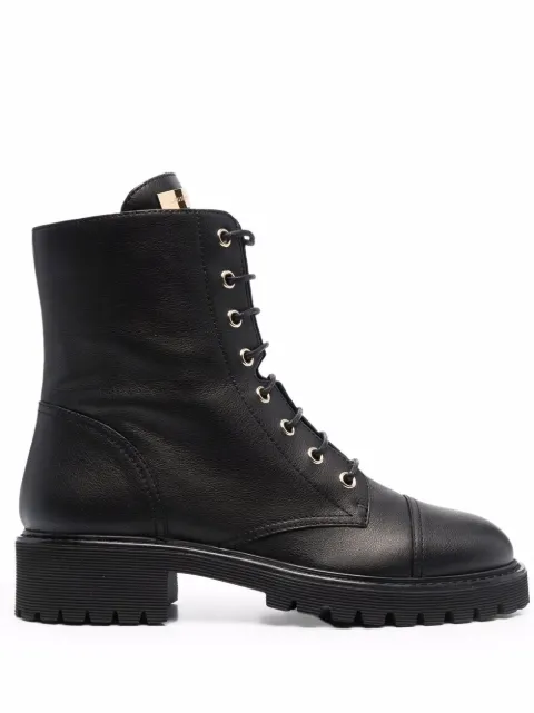 Giuseppe Zanotti Nevada leather ankle boots Black I070010012