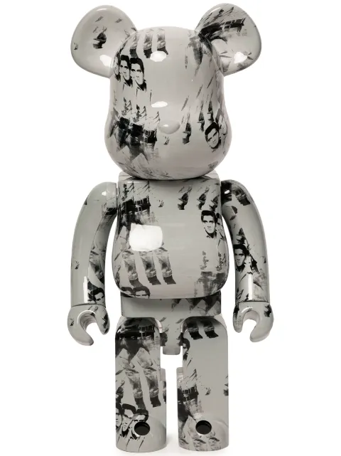 MEDICOM TOY BE@RBRICK Andy Warhol's Elvis Presley 1000% figure Grey AWEP1000