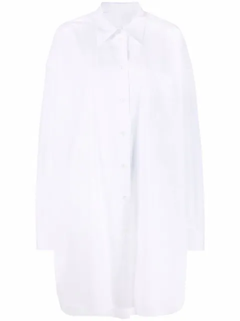 Maison Margiela poplin shirt dress White S51DL0253S43001