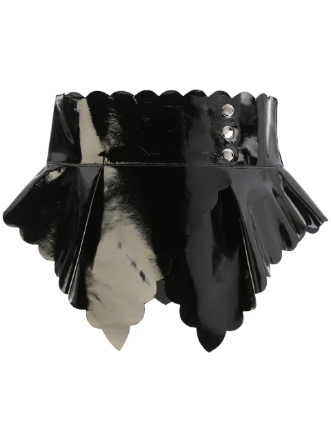 Antonio Berardi peplum-edge waist belt Black BPH990CBH800
