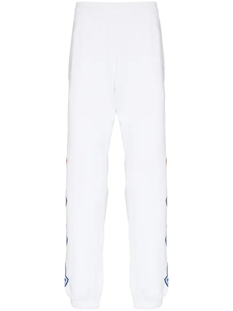 Moncler side logo-print track pants White G20918H00011899FL