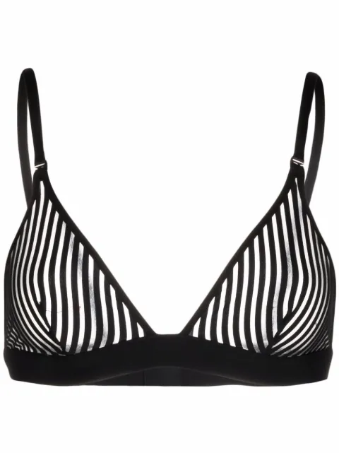 Maison Close Soutien-Gorge triangle bra Black 560090