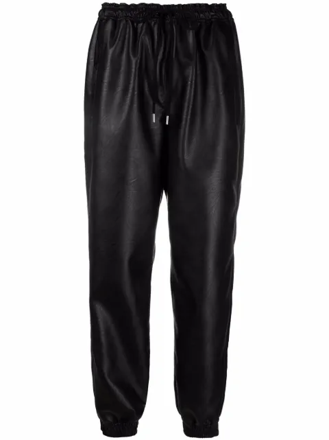 Stella McCartney Kira faux leather trousers Black 603599SKB20