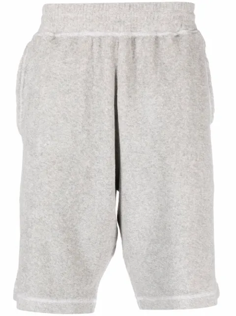 Helmut Lang elasticated track shorts Grey L04HM201FEUH