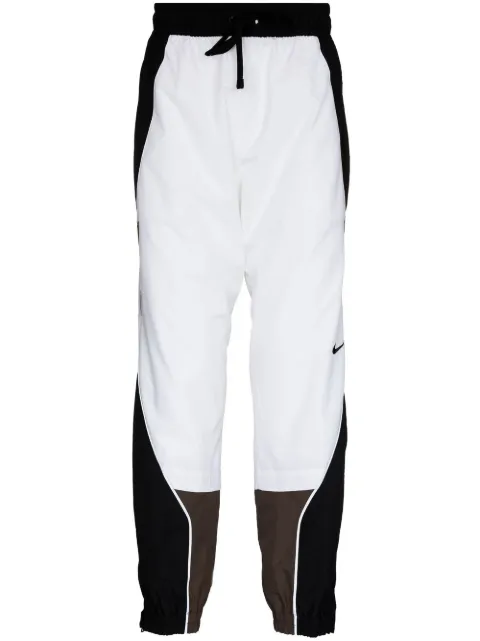 Nike x Acronym colour-block track pants White CU0468