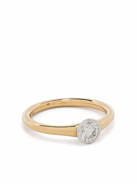 Courbet 18kt recycled yellow gold Origine laboratory-grown diamond ring Gold R13B001003