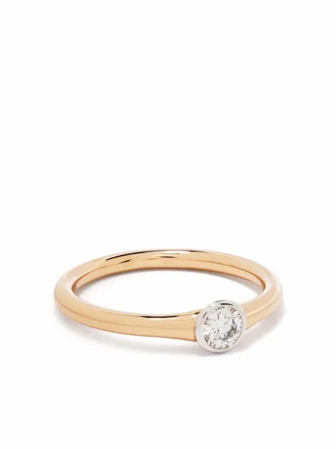 Courbet 18kt recycled rose gold Origine laboratory-grown diamond ring Gold R13C001002