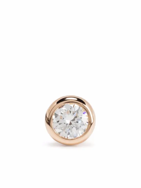 Courbet 18kt recycled rose gold Origine laboratory-grown diamond stud single earring Pink E13R001001