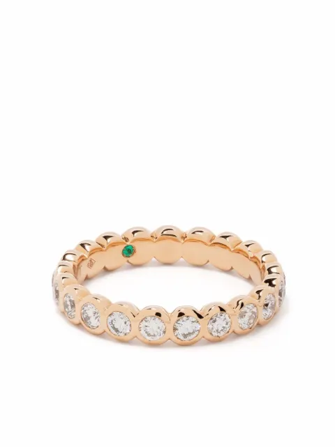 Courbet 18kt recycled rose gold Origine laboratory-grown diamond band ring Pink R13R2018