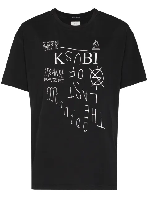 Ksubi Last Maniac crew-neck T-shirt Black 5000006584