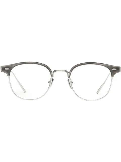 Gentle Monster Alio X GD1 round-frame glasses White ALIOXGD1