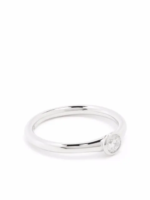 Courbet 18kt white gold Origine diamond ring Silver R13W001002
