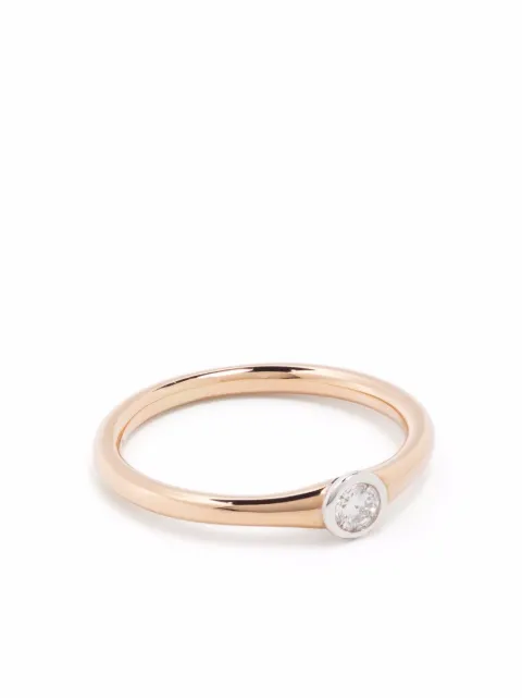 Courbet 18kt recycled rose gold Origine laboratory-grown diamond ring Pink R13C001001