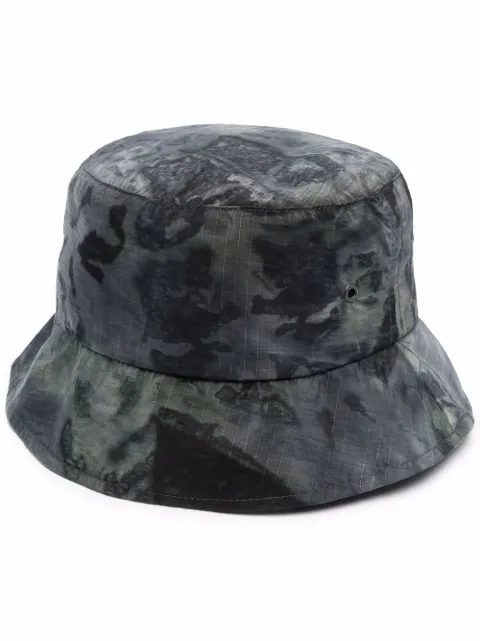 Mackintosh tie-dye nylon bucket hat Grey HA0129
