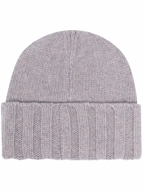 Emporio Armani cashmere beanie hat Grey 6375470A461