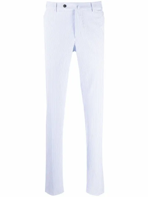 PT Torino pinstripe-pattern chinos White VS01Z00CL1