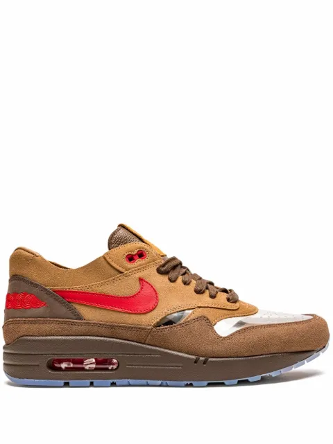 Nike x CLOT Air Max 1 "Kiss Of Death CHA" sneakers Brown DD1870