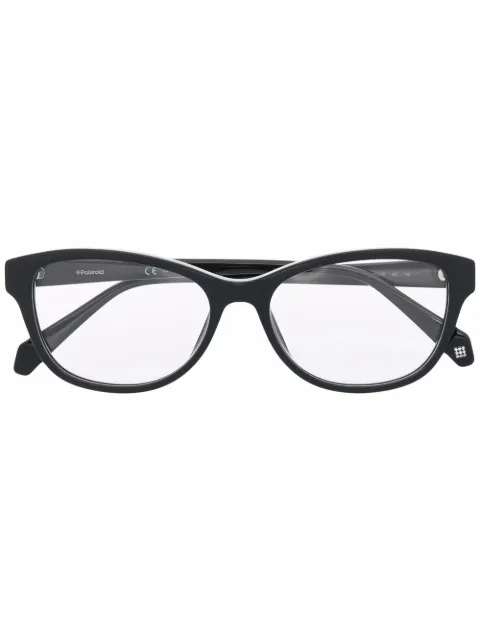 Polaroid wayfarer-frame glasses Black PLDD370
