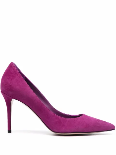 Le Silla Eva suede pumps Purple 2101M080R1PPVEL