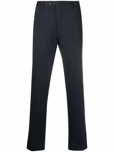 Hackett London Sanderson cotton-blend twill chinos Blue HM212185R