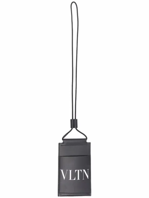 Valentino Garavani VLTN leather pouch Black YP0T13LVN