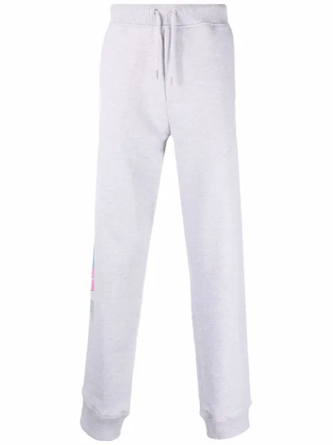 Helmut Lang 3D logo track pants Grey L05HM205