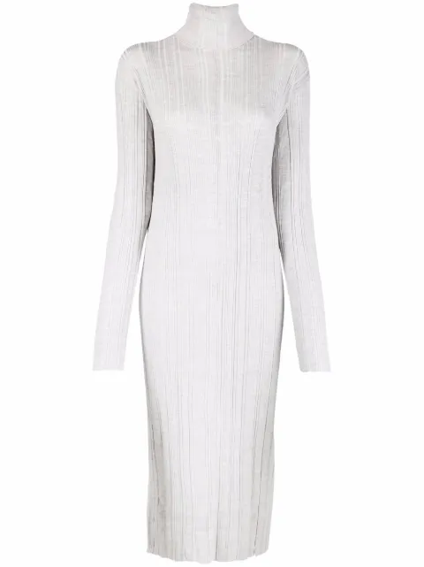 Diesel ribbed-knit dress Grey A048690KCAA