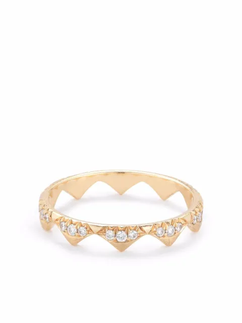 Jade Trau 18kt yellow gold Clara diamond band ring Gold JT2094RYG