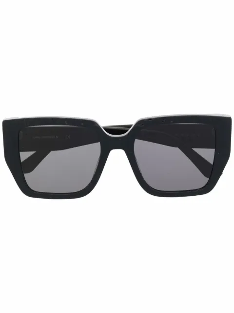 Karl Lagerfeld tinted pilot-frame sunglasses Black KL6036S