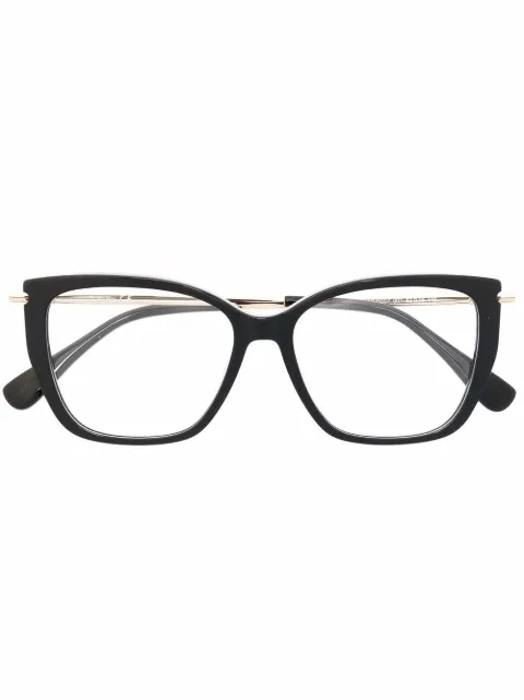 Max Mara Eyewear cat-eye frame glasses Black MM5007